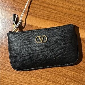 Valentino Garavani BNIB Card Case with Key Ring